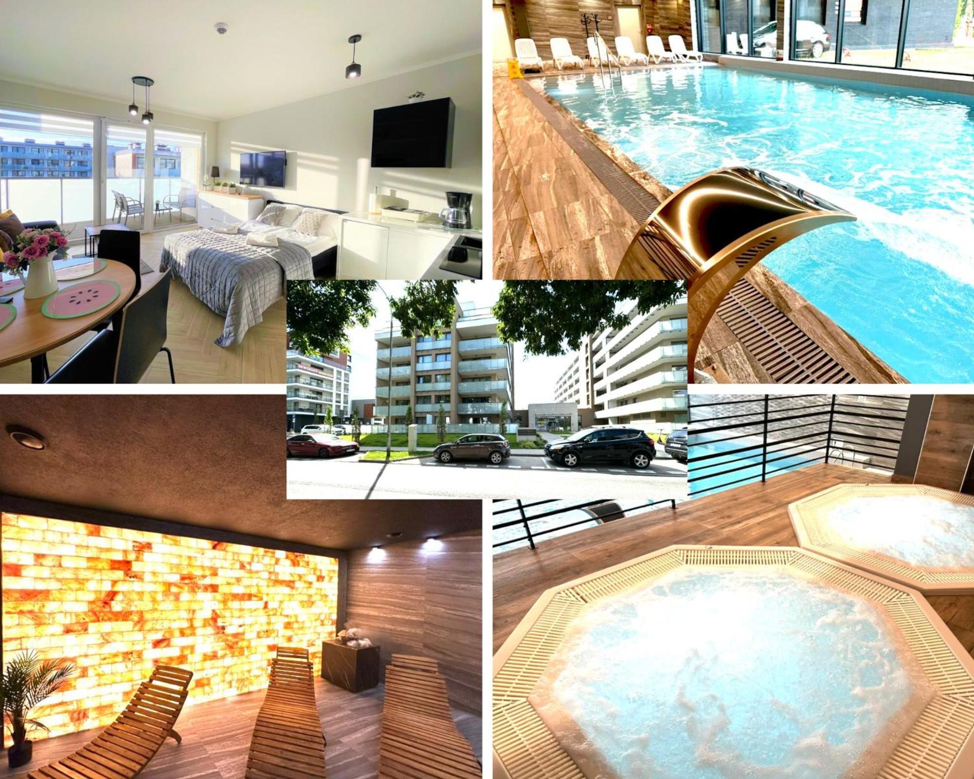 Апартаменти Baltic Style - Free Swimming Pool, Saunas & Fitness - Kasprowicza 20